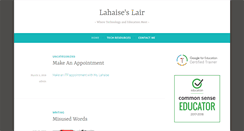 Desktop Screenshot of lahaiseslair.com