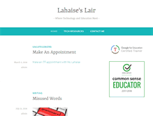 Tablet Screenshot of lahaiseslair.com